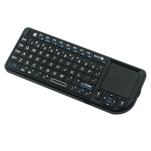 Mini tastatura wireless Smart TV, PC, tableta, Xbox 360, PS3, cu touchpad Rii X1 - imagine 11